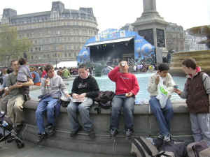 Picnic in Trafalgar Square