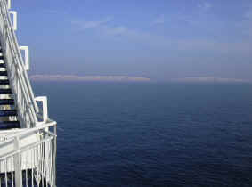 The white cliffs of Dover