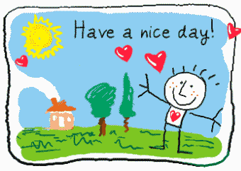 Rsultat de recherche d'images pour "have a nice day cartoon"